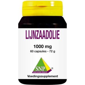SNP Lijnzaadolie 1000 mg 60 capsules
