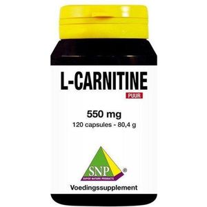 SNP L Carnitine 550 mg puur 120 capsules