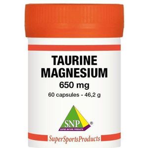 SNP Taurine 325 mg Magnesium 325 mg - Puur 60 capsules