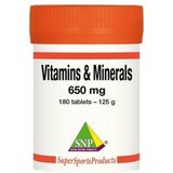 SNP Vitamins minerals complex  180 tabletten