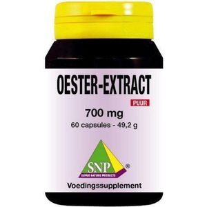 Snp Oester Extract 700 Mg Puur, 60 capsules