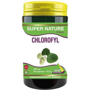 SNP Chlorofyl 600 mg puur 60 capsules