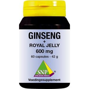 SNP Ginseng + royal jelly 600 mg 60 capsules