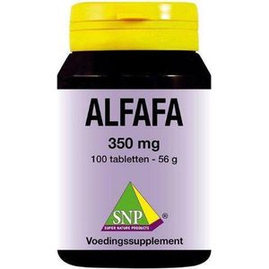 SNP Alfalfa 350 mg 100 tabletten