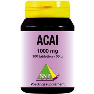 Acaibessen - Supplement - Donkerpaars - 2000 mg Poeder