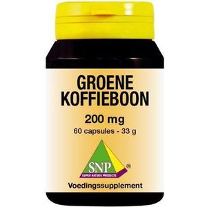 SNP - Groene Koffiebonen - 200 mg - Kruidenpreparaat