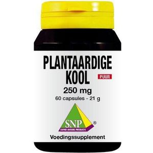 SNP Plantaardige kool 250 mg puur 60 capsules