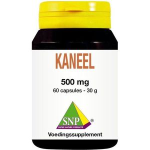 SNP - Ceylon Kaneel - Kruidenpreparaat - 500 mg - PUUR