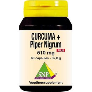 SNP Curcuma & piper nigrum puur 510mg 60ca