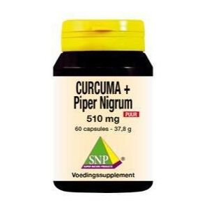 Curcuma & piper nigrum 510mg puur