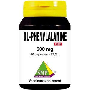 Aminozuurpreparaat - DL-Phenylalanine - Vitamine B6 - 500 mg - 5 mg