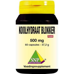 SNP Koolhydraat blokker 500 mg puur 60 capsules