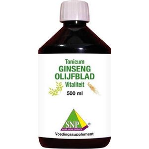 SNP Ginseng olijfblad tonicum  500 Milliliter