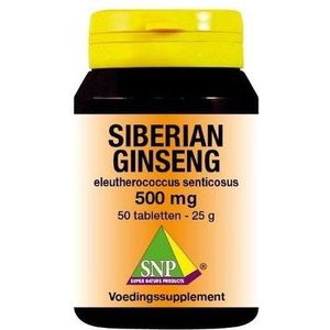 SNP - Siberian Ginseng - Kruidenpreparaat - 500mg - 60 Capsules