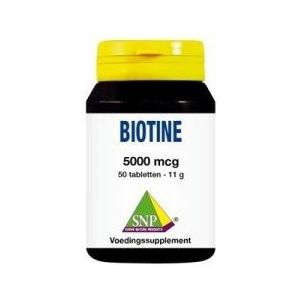 SNP Biotine 5000 mcg 50 tabletten
