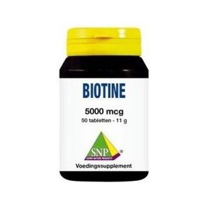 Snp Biotine 5000 Mcg, 50 tabletten