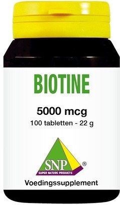 SNP Biotine 5000 mcg 100 tabletten