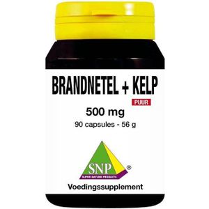 Brandnetel - Kelp - Voedingssupplement - 500 mg - Natuurlijke Ingrediënten