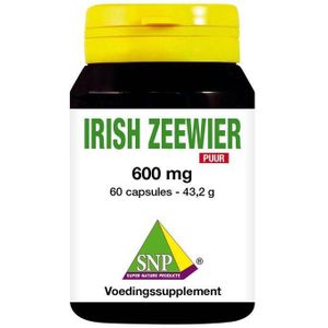 SNP Irish zeewier 600 mg puur 900 mcg jodium 60 capsules