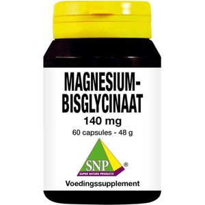 SNP Magnesium bisglycinaat 140 mg 60 capsules
