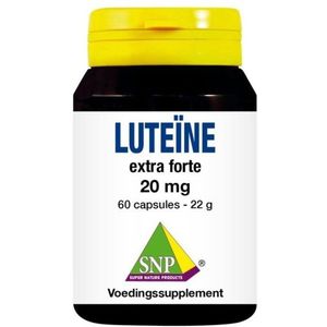 Voedingssupplement - Luteïne 20 mg - 30 Capsules - Super Nature Products