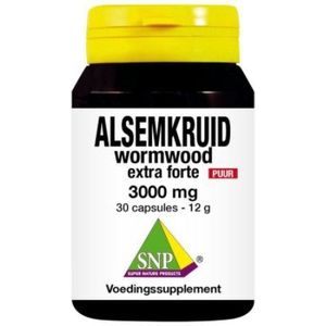 SNP Alsemkruid wormwood 3000 mg puur 30 capsules