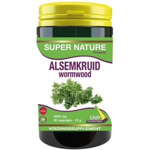 SNP - Alsemkruid Wormwood 3000 mg - Kruidenpreparaat - 30 Capsules