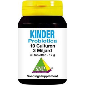 SNP Probiotica kinder 10 culturen 30 tabletten
