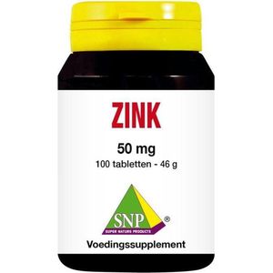 SNP Zink 50 mg 100 tabletten