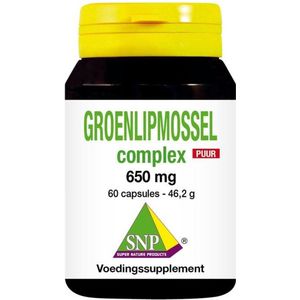 SNP Groenlipmossel complex puur 60 capsules