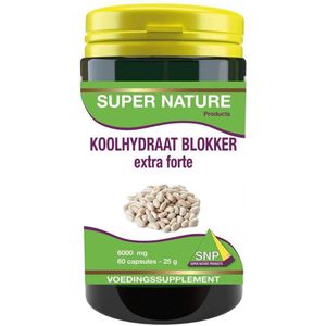 SNP Koolhydraat blokker extra forte 6000 mg 60 capsules