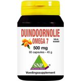 SNP Duindoorn olie omega 7 500 mg halal-kosher 60 capsules