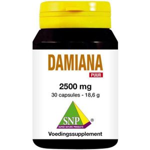 SNP Damiana extract 2500 mg puur 30 Capsules