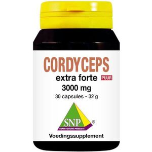 SNP Cordyceps extra forte 3000 mg puur 30 capsules