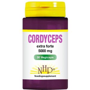 NHP Cordyceps 5000 mg 30 Vegetarische capsules
