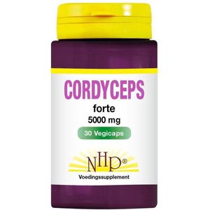 NHP Cordyceps 5000 mg 30 Vegetarische capsules