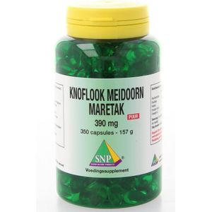 SNP Knoflook meidoorn maretak puur 350 capsules