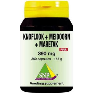 SNP Knoflook meidoorn maretak puur 350 capsules
