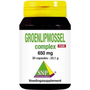 SNP Groenlipmossel complex puur 30 capsules