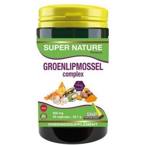 SNP Groenlipmossel complex puur 30 capsules