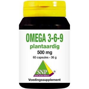 SNP Omega 3 6 9 plantaardig 60 capsules