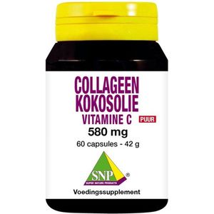 SNP Collageen kokosolie vitamine C puur 60 capsules