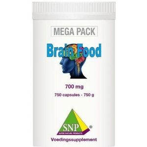 Brainfood - 700 mg Megapack - Vitaminepreparaat - Zink