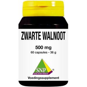 SNP - Zwarte Walnoot - Kruidenpreparaat - 500 mg - Vegetarische Capsule