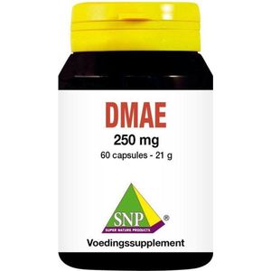 Super Nature Products - DMAE - Voedingssupplement - 250 mg - 60 Capsules