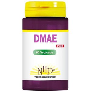 NHP DMAE 350mg puur  60 Vegetarische capsules