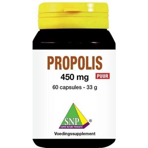 SNP - Propolis - 450mg - Vegetarische Capsules - 60 Stuks