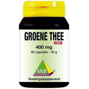 SNP - Groene Thee 400 mg - Kruidenpreparaat - 60 Capsules - Puur