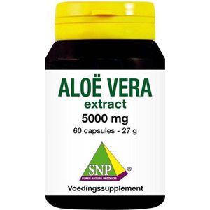 Super Nature - Aloë Vera - Kruidenpreparaat - 5000 mg - 100 Capsules