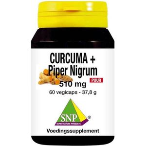SNP Curcuma & piper nigrum 510 mg puur 60 vcaps